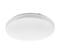 Plafoniera Moderna Frania Acciaio Bianco Led Integrato 14,6W