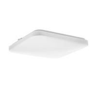 Plafoniera Moderna Frania Acciaio Bianco Luce Led 14,6W