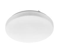 Plafoniera Moderna Frania Acciaio Bianco Led Integrato 10W