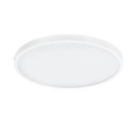 Eglo LED Lampada da soffitto Fueva 1, lampada da soffitto a 1 luce, materiale: alluminio, plastica, colore: bianco, diametro: 50 cm, luce neutra
