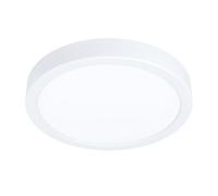 Plafoniera Moderna Fueva 5 Acciaio Bianco Led Integrato 17W 4000K Ip20