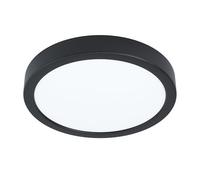 EGLO - FUEVA 5 PLAFONIERA LED IN METALLO NERO 11W DN. 210 MM. 4000K 2100LM 99234