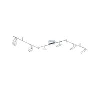 EGLO LED lampada da soffitto Pedregal, faretti da soffitto, acciaio
