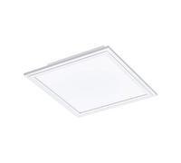 Plafoniera Moderna Salobrena 1 Alluminio Bianco Luce Led Integrato 14W