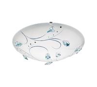 Eglo LED lampada da soffitto Sorrenta 1, fiamma, classica, metallo e vetro