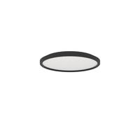 Eglo LED lampada da soffitto Testara-E, Ø 30 cm, 2600 Lumen, nera, luce | da cucina, plafoniera rotonda, illuminazione neutra