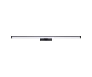 Eglo LED Lampada Specchio Vadumi, illuminazione bagno, luce specchio in | plastica nero e bianco, luce neutra, IP44, lunghezza 78 cm