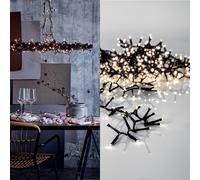 Eglo LED Lichterkette Crispy Ice White IP44 Interno Esterno 3000K 1200 LED 25m