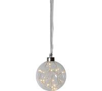 EGLO LED-pallina di Natale per interni, sfera di vetro illuminata