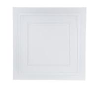 Eglo Led Panel Albarca, Lampada da soffitto a incasso, plafoniera regolabile con interruttore dimmer, alluminio e plastica bianca, bianco caldo-bianco freddo, 59 x 59 cm