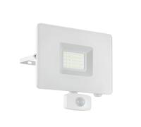 Faretto Sensore Esterno Moderna Faedo 3 Alluminio Bianco Led