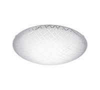 EGLO LED plafoniera Riconto 1, Ø 39,5 cm, lampada da soffitto moderna a 1