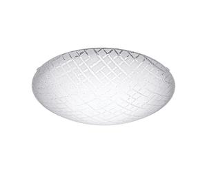 EGLO LED plafoniera Riconto 1, Ø 39,5 cm, lampada da soffitto moderna a 1
