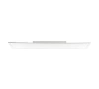 Plafoniera Moderna Salobrena 1 Alluminio Bianco Led Integrato 33W