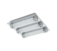 Eglo LED Plafoniera Tolorico, lampada da soffitto 3 fiamme