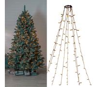 Eglo Lichterkette LED Albero di Natale, IP44, Nero, Extra Calda 2 m
