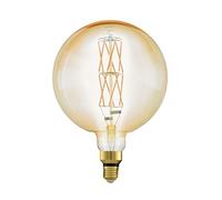 EGLO LM_LED_E27 - Lampadina in plastica, 8 W, 40,3 x 14 cm, trasparente, Plastica, bianco, Ø 29 cm Höhe 20 cm