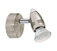 EGLO SPOT MAGNUM-LED 3W ATTACCO GU10 COLORE NICHEL 92641