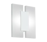 Eglo Metrass 2 96042 Led Lampada A Parete / Applique Bianca / Satinato