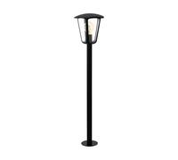 Eglo Monreale, Lampada a Stelo per Esterni a 1 Luce, Lampada a Stelo in Alluminio e Plastica, Attacco E27. IP44. Nero