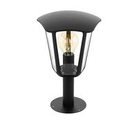 Luce per Esterni Lampada Piantana Alluminio E27 Nero Lanterna Giardino Strada [EEK: Non valutato]