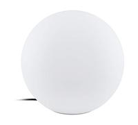 Lampada Contemporanea Da Esterno Monterolo Grande 1 Luce Plastica Bianco