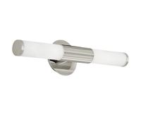 EGLO Applique elegante Palmo, 2 luci, nichel EGLO