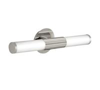 EGLO Applique elegante Palmo, 2 luci, nichel EGLO