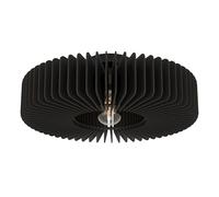 EGLO Plafoniera Palombaia a ventaglio, nero EGLO