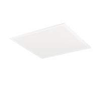 Eglo Pannello a LED Moradillo, lampada da soffitto piatta in metallo bianco e plastica, colore luce: bianco caldo/bianco neutro/bianco freddo, 40 x 40 cm