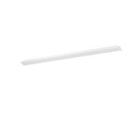Eglo Pannello a LED Moradillo, lampada da soffitto piatta in metallo bianco e plastica, colore luce: bianco caldo/bianco neutro/bianco freddo, 15 x 120 cm