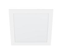 Eglo Pannello a LED Piglionasso, plafoniera da soffitto quadrata, lampada da cucina e da ufficio, colore luce: bianco neutro, 45 cm