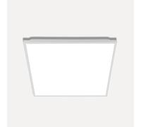Eglo Pannello a LED Piglionasso, plafoniera da soffitto quadrata, lampada da cucina e da ufficio, colore luce: bianco neutro, 45 cm