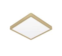 EGLO Pannello LED a plafone Fueva 5 IP20 830 ottone 28,5x28,5 EGLO