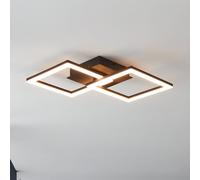 Plafoniera Moderna Paranday-Z Led Intrecciati Acciaio Nero