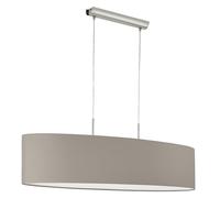 Eglo Pasteri Lampadario a sospensione E27. argento, L: 100 cm