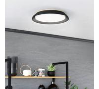 EGLO Plafoniera LED Penjamo Ø 46,5cm, nero EGLO