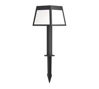 Luce Solare Picchetto Esterno Moderno Altilia Policarbonato Nero E Bianco Led