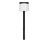 Luce Solare Picchetto Esterno Moderna Pantete Policarbonato Nero E Bianco Led