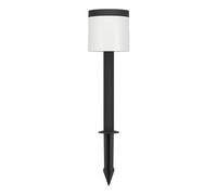 Luce Solare Picchetto Esterno Moderna Pantete Policarbonato Nero E Bianco Led