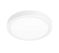 Plafoniera Contemporanea Da Esterno Argolis Tonda 2 Led Acciaio Bianco