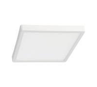 EGLO Plafoniera Argolis 2, luce a LED per esterni da muro o soffitto, metallo e plastica bianca, luce bianca calda, IP44, 28,5 cm