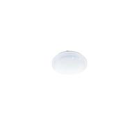 EGLO - PLAFONIERA FRANIA-S IN POLICARBONATO BIANCO 280 MM WARM WHITE