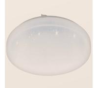 EGLO - PLAFONIERA FRANIA-S IN POLICARBONATO BIANCO 280 MM WARM WHITE