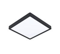 Plafoniera Moderna Fueva 5 Acciaio Nero Led Integrato 20,5W 4000K Ip20