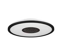 EGLO plafoniera LED Marmorata, plafoniera con effetto cristallo, zone di