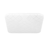 Eglo Plafoniera LED Rende, plafoniera quadrata con decoro