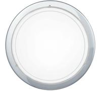 Plafoniera Contemporanea Planet 1 Acciaio Cromo 1 Luce E27