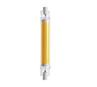 Eglo R7S - Lampadina ad asta a LED dimmerabile con illuminazione a 360°, 8 W (equivalente a 75 W), 806 lumen, colore luce: bianco caldo, 2700k, diametro 1,6 cm, lunghezza 11,8 cm