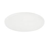 Eglo Rapita - Plafoniera LED, luce da incasso rotonda, lampada da soffitto in alluminio e plastica in bianco, faretto da incasso, colore luce bianco caldo, Ø 15,5 cm